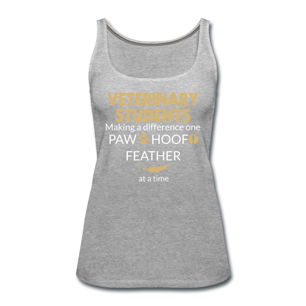 Vet Student- Making a Difference Women's Tank Top-Women’s Premium Tank Top | Spreadshirt 917-I love Veterinary