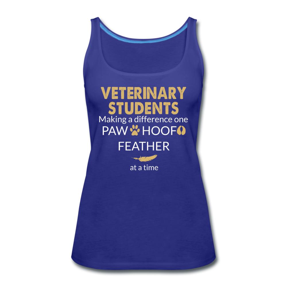 Vet Student- Making a Difference Women's Tank Top-Women’s Premium Tank Top | Spreadshirt 917-I love Veterinary