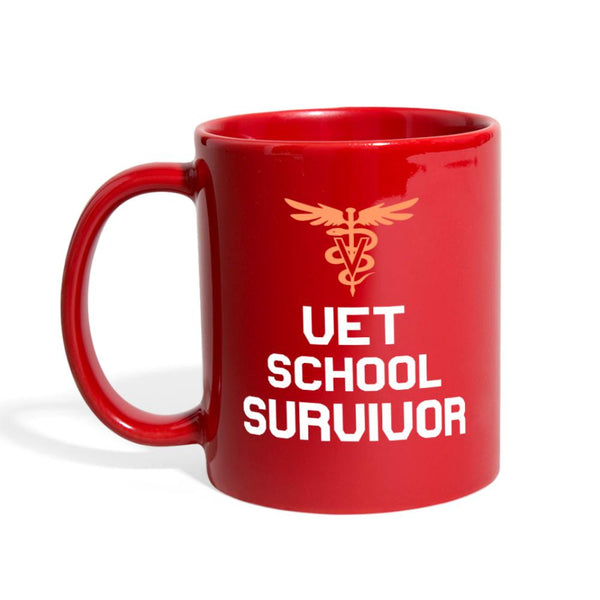 Vet Student - Vet school survivor Full Color Mug-Full Color Mug | BestSub B11Q-I love Veterinary