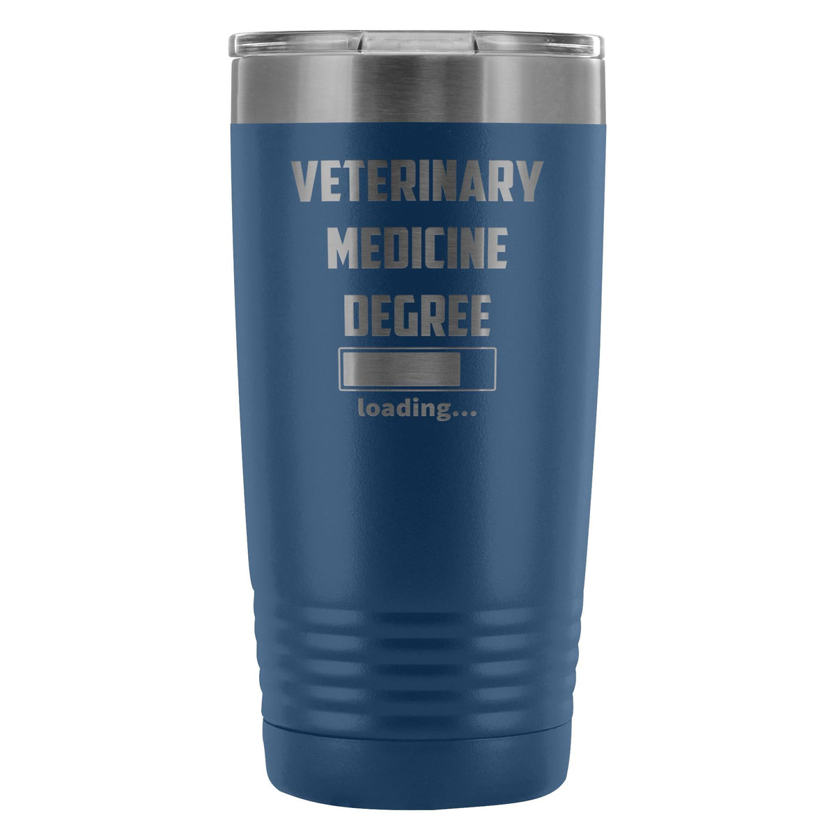 Vet Student- Veterinary medicine degree loading 20oz Vacuum Tumbler-Tumblers-I love Veterinary