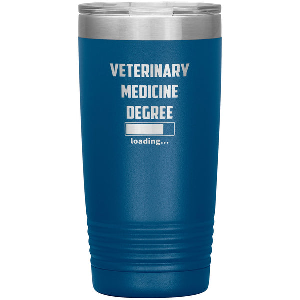Vet Student - Veterinary medicine degree loading Vacuum Tumbler Vet Tech/Vet Student/Veterinary Gift 20oz-Tumblers-I love Veterinary