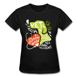 Vet Tech : A person whose heart is bigger than their bank account Gildan Ultra Cotton Ladies T-Shirt-Ultra Cotton Ladies T-Shirt | Gildan G200L-I love Veterinary