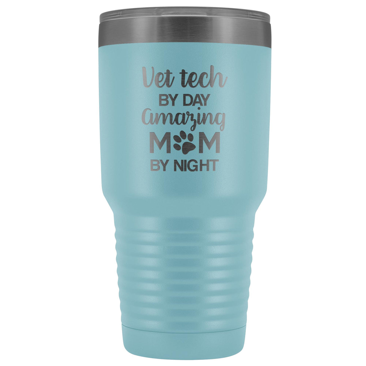 Vet Tech - Amazing Mom 30oz Vacuum Tumbler-Tumblers-I love Veterinary