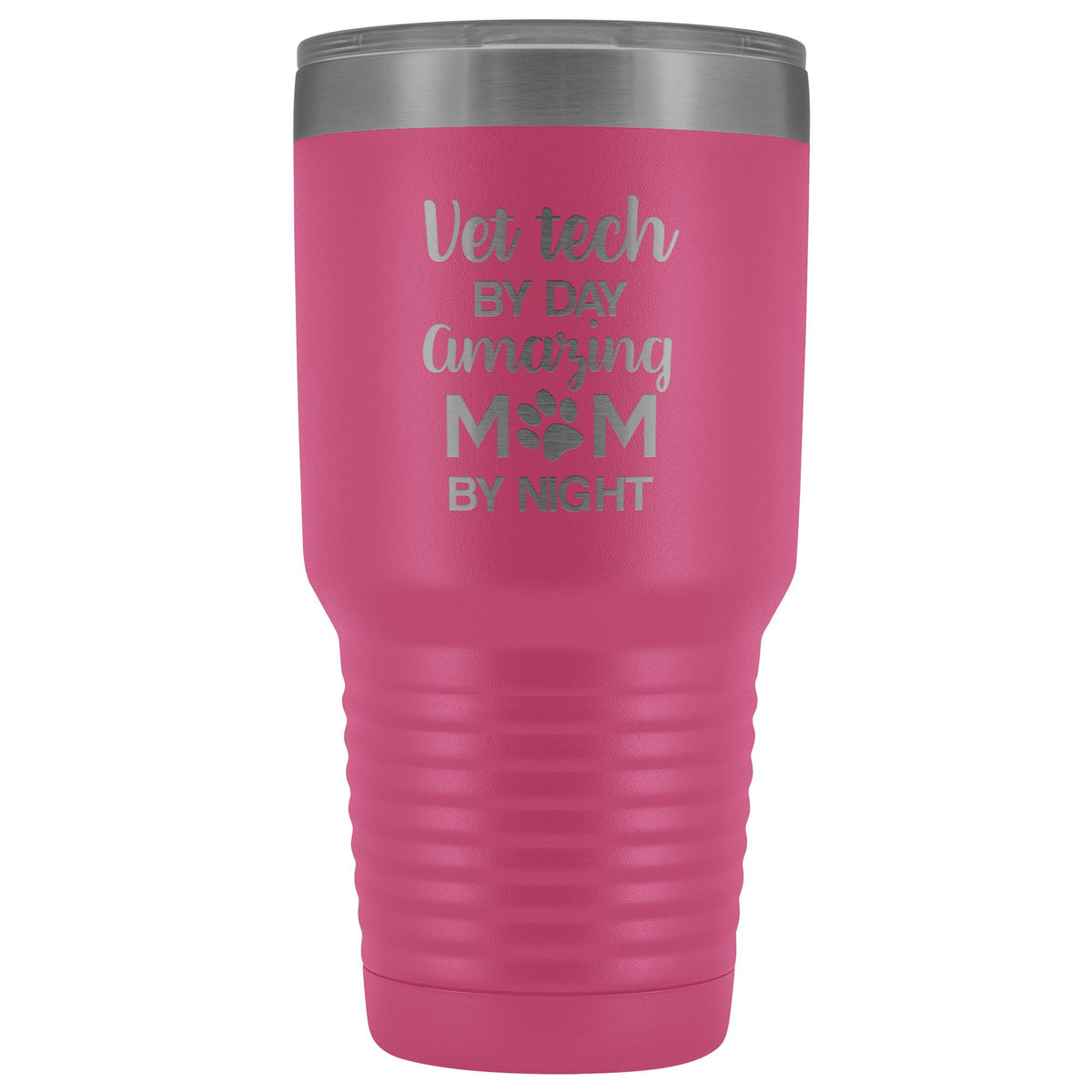 Vet Tech - Amazing Mom 30oz Vacuum Tumbler-Tumblers-I love Veterinary