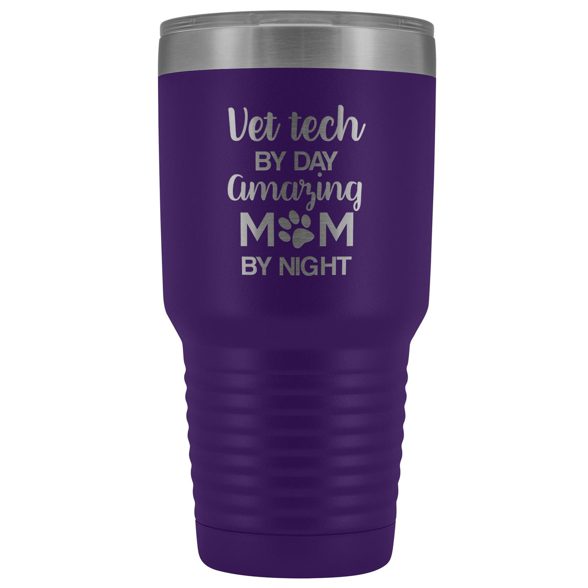 Vet Tech - Amazing Mom 30oz Vacuum Tumbler-Tumblers-I love Veterinary