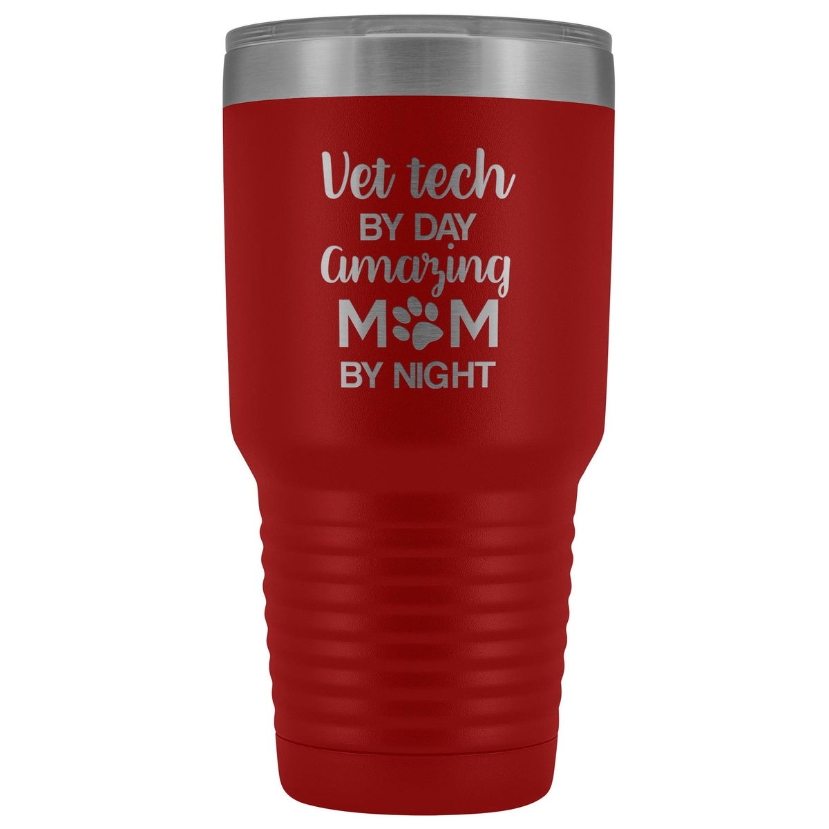Vet Tech - Amazing Mom 30oz Vacuum Tumbler-Tumblers-I love Veterinary