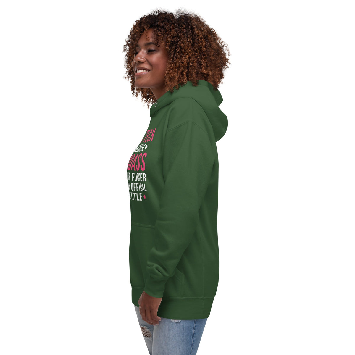 Vet Tech because badass mother fucker isn't an official job title Unisex Premium Hoodie-Premium Unisex Hoodie-I love Veterinary