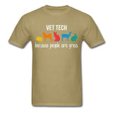 Vet tech: because people are gross Unisex T-shirt-Unisex Classic T-Shirt | Fruit of the Loom 3930-I love Veterinary