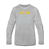 Vet Tech Definition Unisex Premium Long Sleeve T-Shirt-Men's Premium Long Sleeve T-Shirt | Spreadshirt 875-I love Veterinary