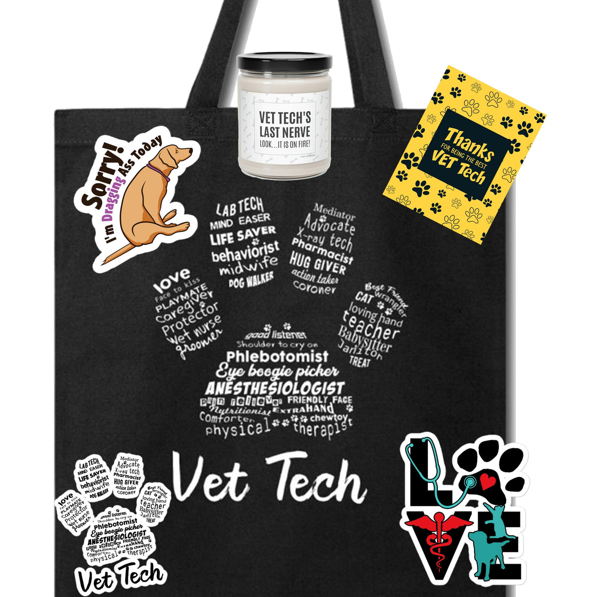 Vet Tech Gift Box-Gift Box-I love Veterinary