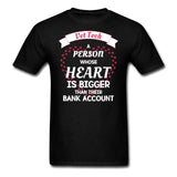 Vet Tech Heart bigger than bank account Unisex T-shirt-Unisex Classic T-Shirt | Fruit of the Loom 3930-I love Veterinary