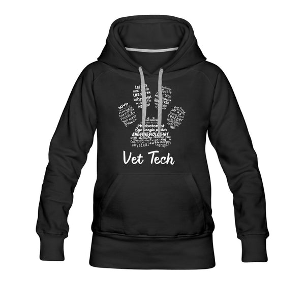 Vet Tech Hoodie Women’s Premium Hoodie-Women’s Premium Hoodie | Spreadshirt 444-I love Veterinary