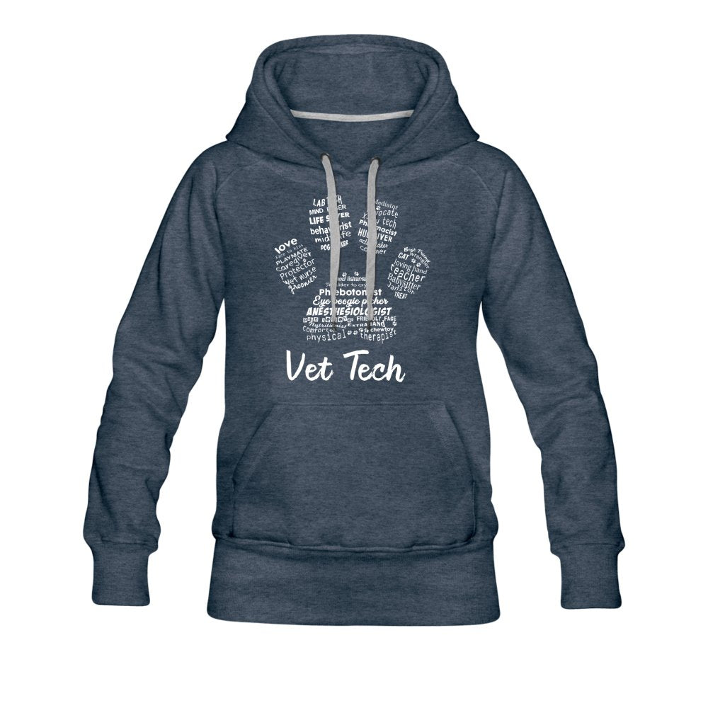 Vet Tech Hoodie Women’s Premium Hoodie-Women’s Premium Hoodie | Spreadshirt 444-I love Veterinary