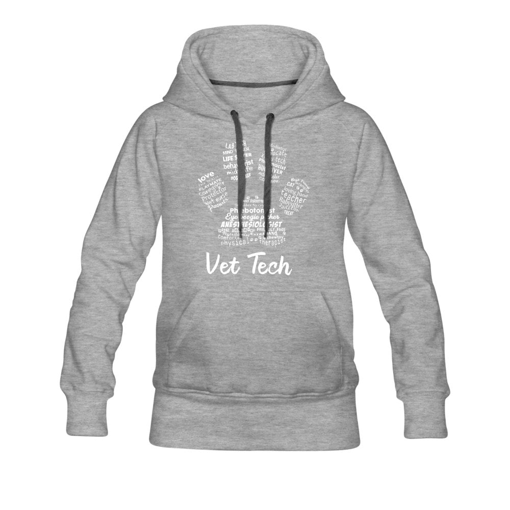 Vet Tech Hoodie Women’s Premium Hoodie-Women’s Premium Hoodie | Spreadshirt 444-I love Veterinary