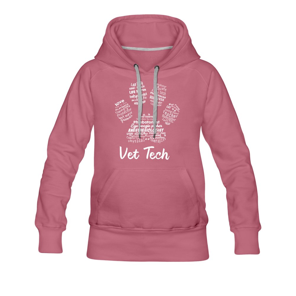 Vet Tech Hoodie Women’s Premium Hoodie-Women’s Premium Hoodie | Spreadshirt 444-I love Veterinary