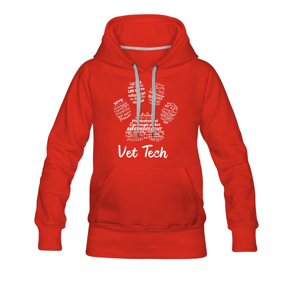 Vet Tech Hoodie Women’s Premium Hoodie-Women’s Premium Hoodie | Spreadshirt 444-I love Veterinary