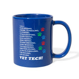 Vet Tech - I'm a... Full Color Mug-Full Color Mug | BestSub B11Q-I love Veterinary