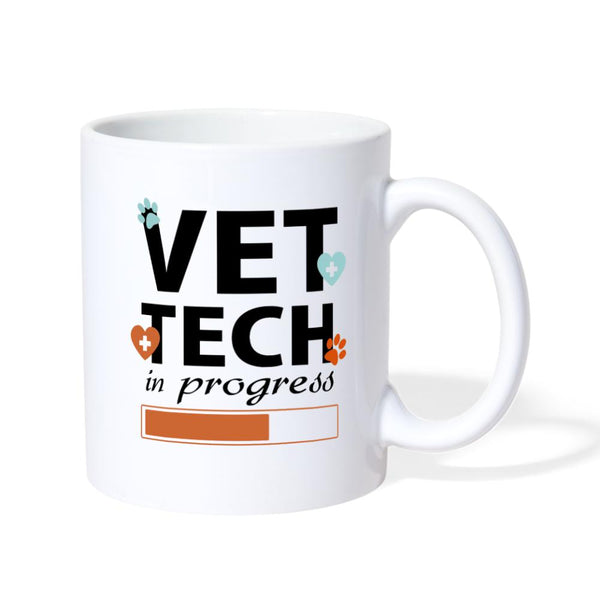 Vet Tech in Progress Coffee or Tea Mug-Coffee/Tea Mug | BestSub B101AA-I love Veterinary