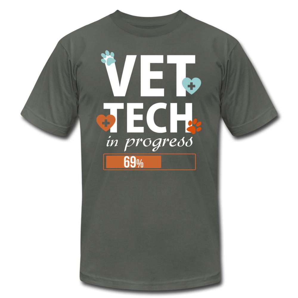 Vet Tech-In Progress Unisex Jersey T-Shirt by Bella + Canvas-Unisex T-Shirt | Bella + Canvas 3001-I love Veterinary