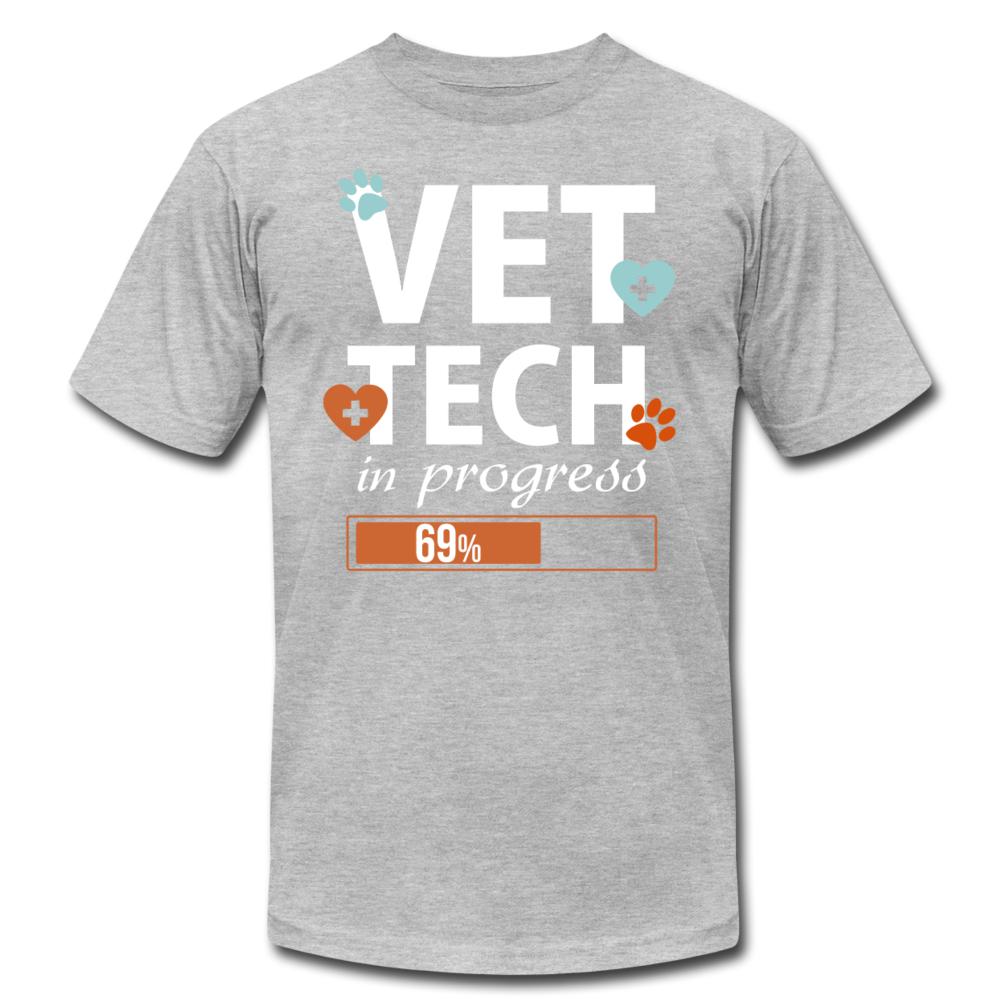 Vet Tech-In Progress Unisex Jersey T-Shirt by Bella + Canvas-Unisex T-Shirt | Bella + Canvas 3001-I love Veterinary