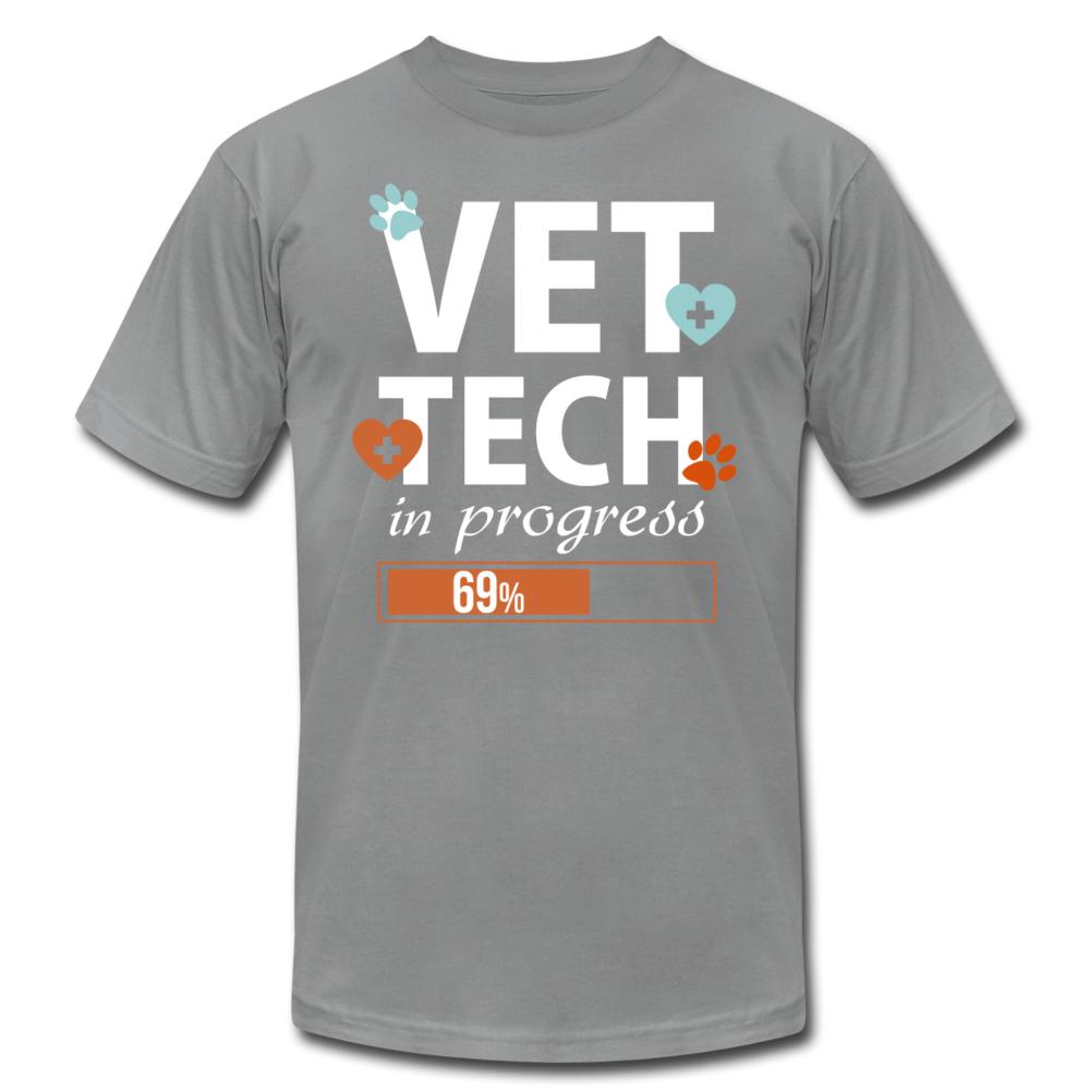 Vet Tech-In Progress Unisex Jersey T-Shirt by Bella + Canvas-Unisex T-Shirt | Bella + Canvas 3001-I love Veterinary