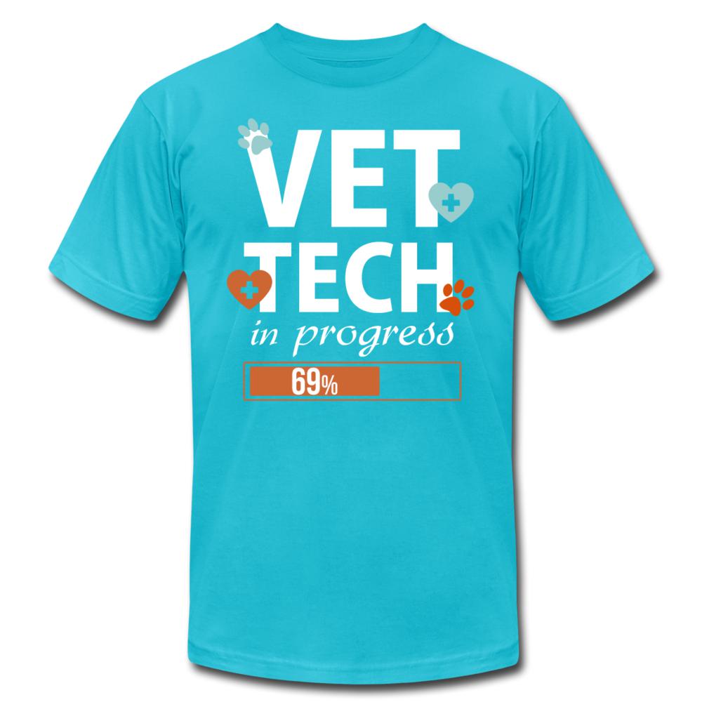 Vet Tech-In Progress Unisex Jersey T-Shirt by Bella + Canvas-Unisex T-Shirt | Bella + Canvas 3001-I love Veterinary