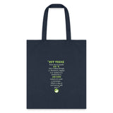Vet Tech - Know how to handle it Cotton Tote Bag-Tote Bag | Q-Tees Q800-I love Veterinary
