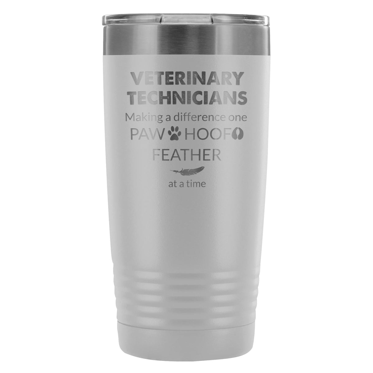 Vet Tech- Making a Difference 20oz Vacuum Tumbler-Tumblers-I love Veterinary