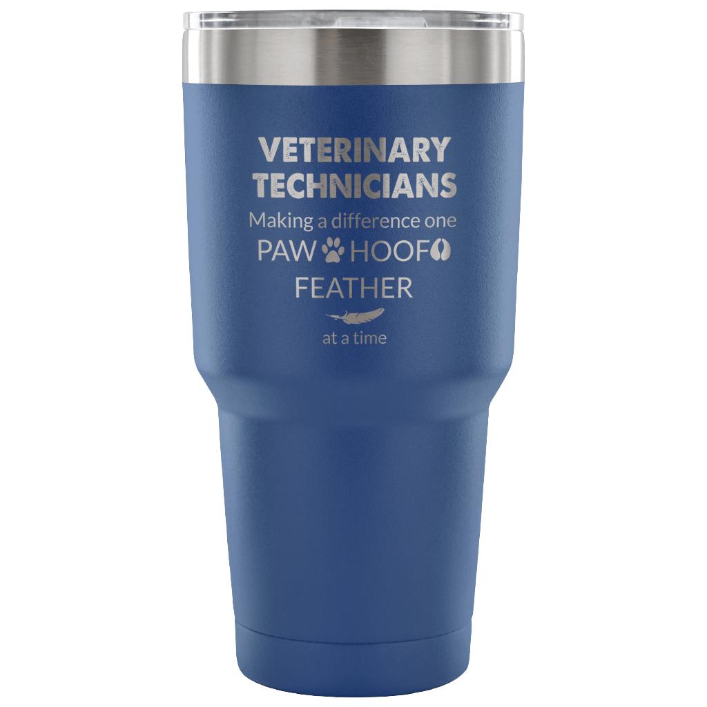 Vet Tech- Making a Difference 30oz Vacuum Tumbler-Tumblers-I love Veterinary