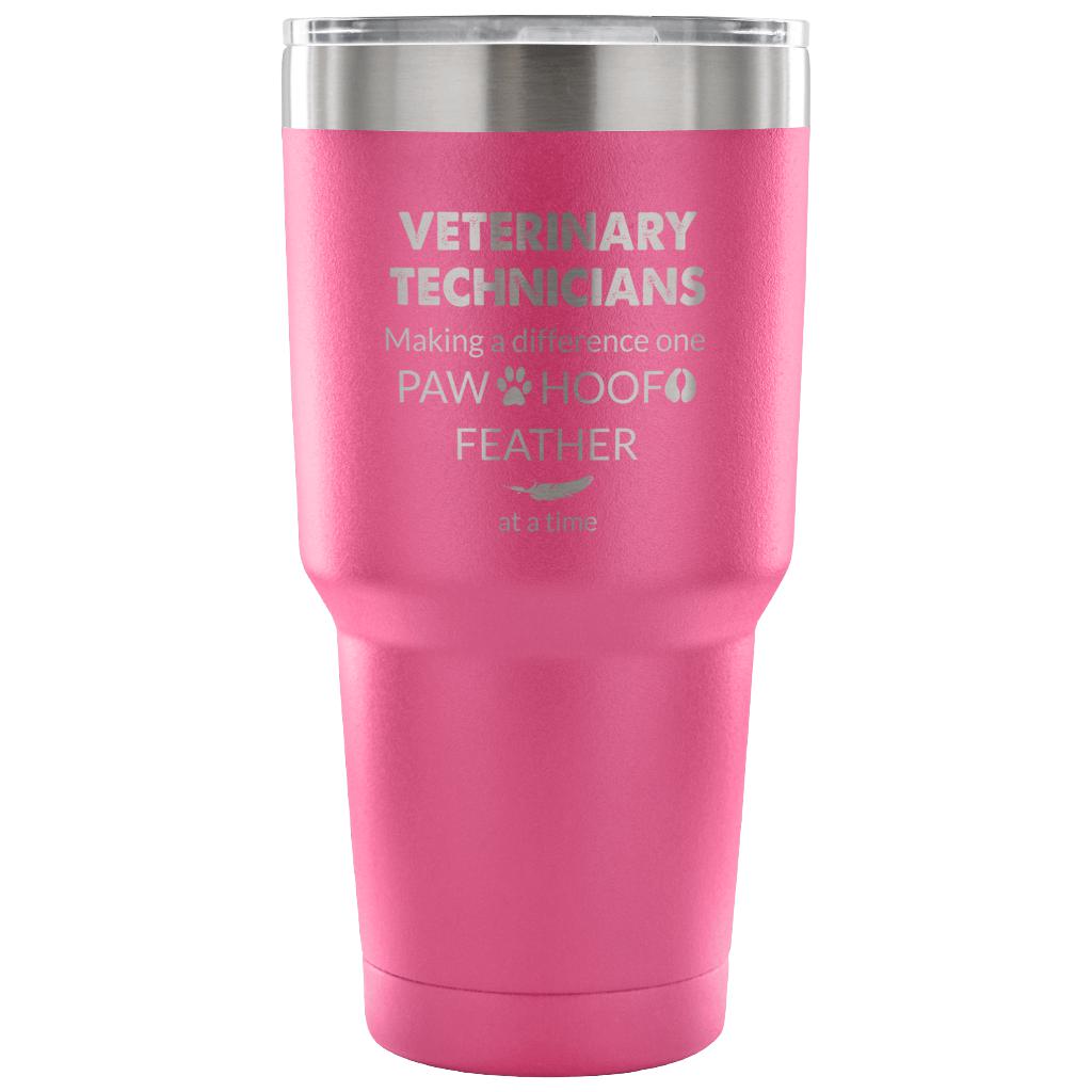 Vet Tech- Making a Difference 30oz Vacuum Tumbler-Tumblers-I love Veterinary