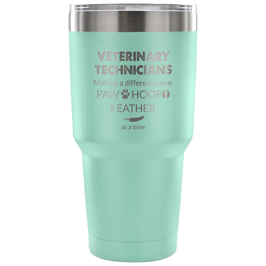 Vet Tech- Making a Difference 30oz Vacuum Tumbler-Tumblers-I love Veterinary