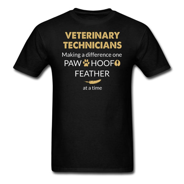 Vet Tech- Making a Difference Unisex T-shirt-Unisex Classic T-Shirt | Fruit of the Loom 3930-I love Veterinary