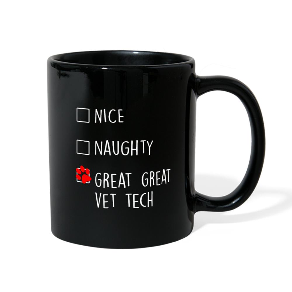 Vet Tech - Nice, Naughty, Great Full Color Mug-Full Color Mug | BestSub B11Q-I love Veterinary