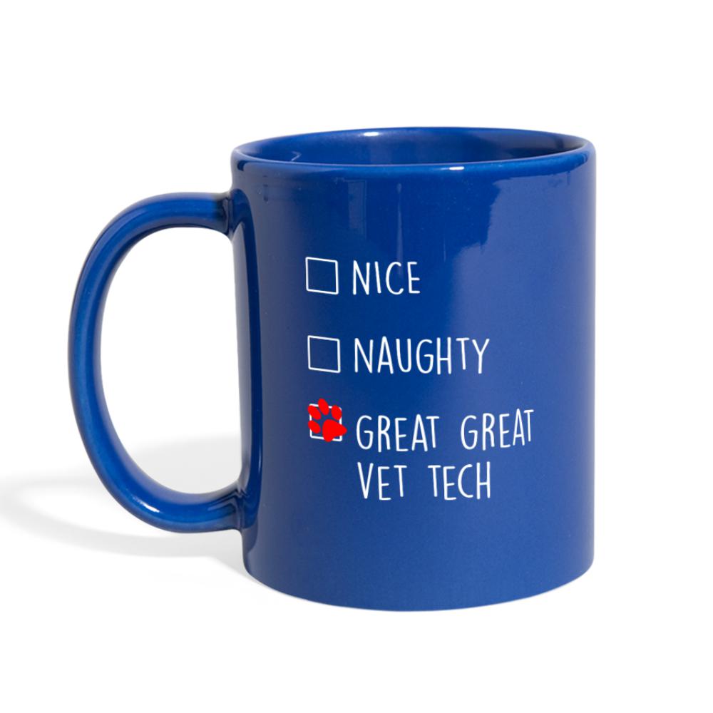Vet Tech - Nice, Naughty, Great Full Color Mug-Full Color Mug | BestSub B11Q-I love Veterinary