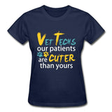 Vet Tech Our patients are cuter than yours Our patients are cuter than yours Gildan Ultra Cotton Ladies T-Shirt-Gildan Ultra Cotton Ladies T-Shirt-I love Veterinary