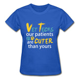 Vet Tech Our patients are cuter than yours Our patients are cuter than yours Gildan Ultra Cotton Ladies T-Shirt-Gildan Ultra Cotton Ladies T-Shirt-I love Veterinary