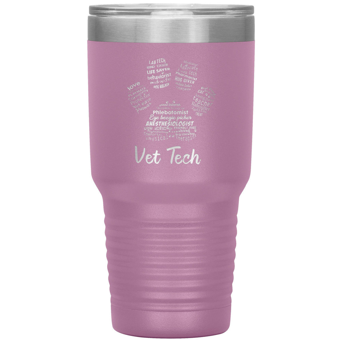 Vet Tech- Paw Print 30oz / TL variant-Tumblers-I love Veterinary