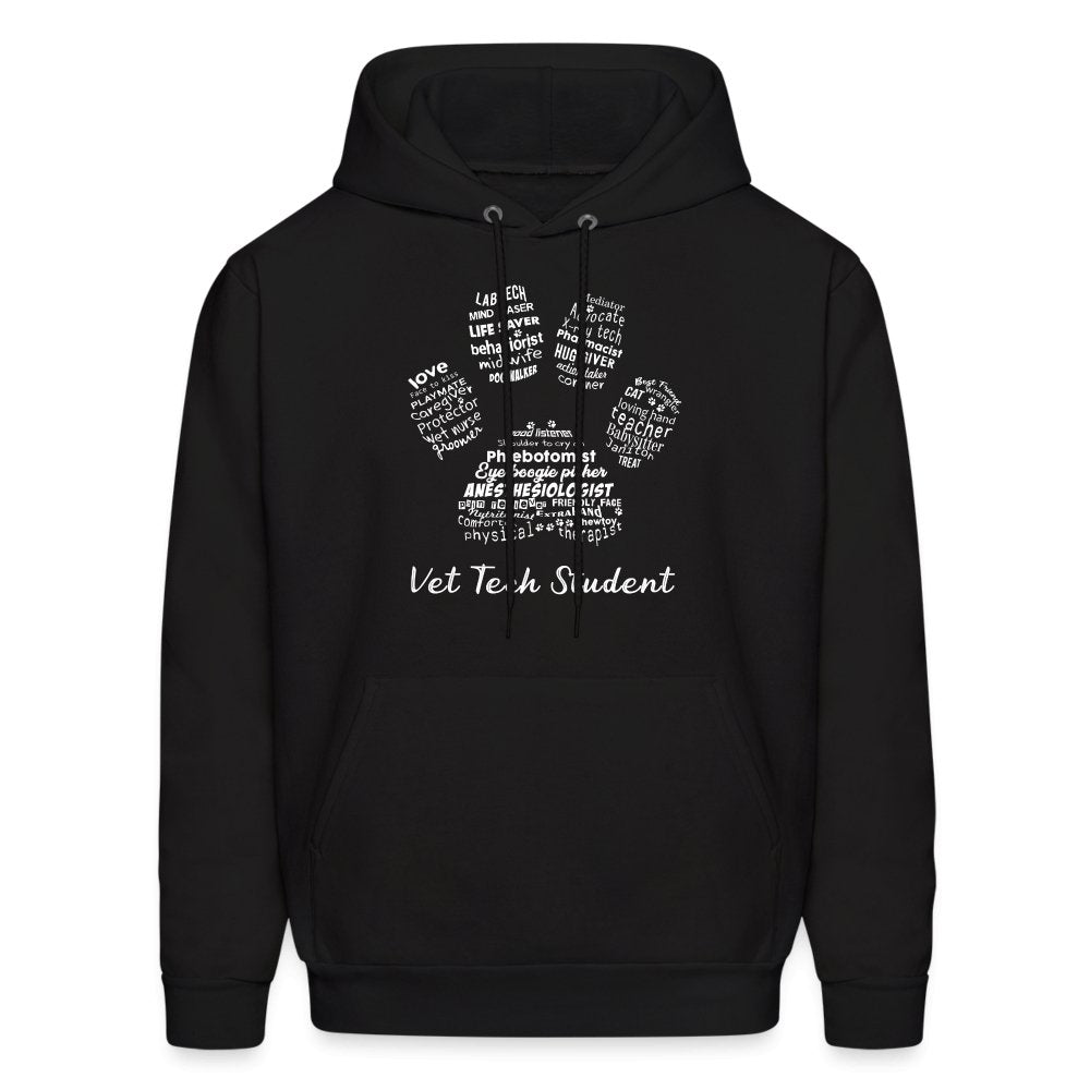 Vet Tech Student Men's Hoodie-Men's Hoodie | Hanes P170-I love Veterinary