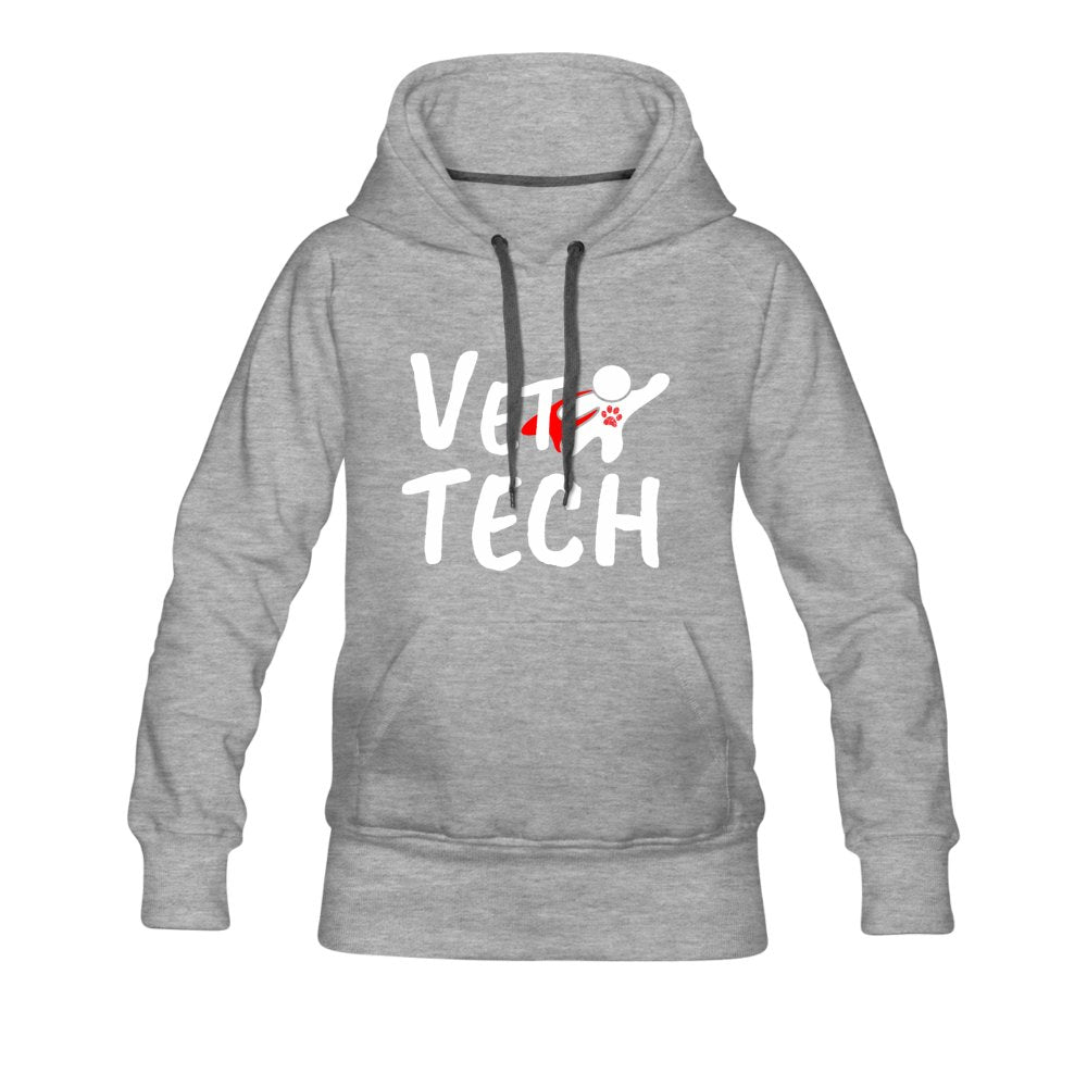 Vet Tech - Super Vet Tech Women’s Premium Hoodie-Women’s Premium Hoodie | Spreadshirt 444-I love Veterinary