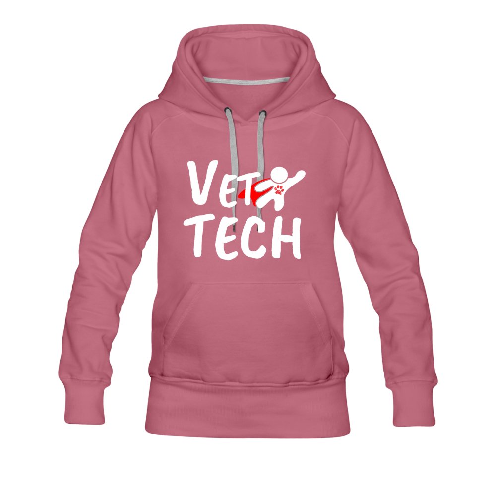 Vet Tech - Super Vet Tech Women’s Premium Hoodie-Women’s Premium Hoodie | Spreadshirt 444-I love Veterinary