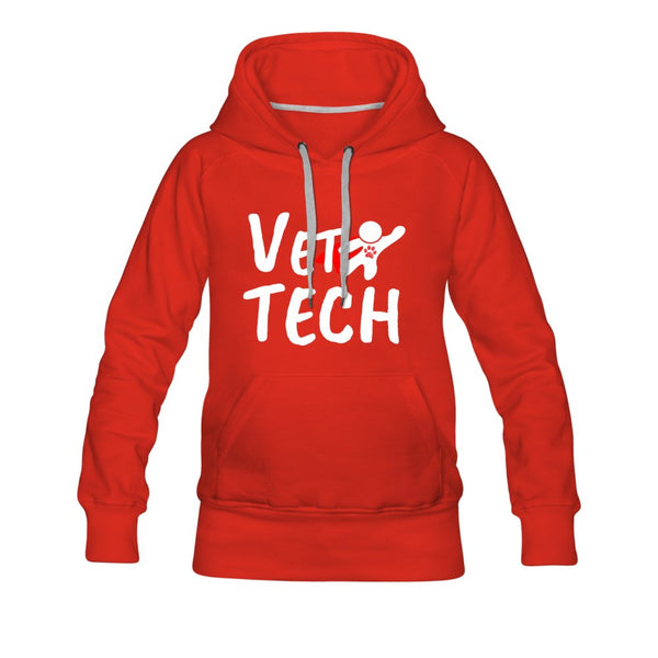 Vet Tech - Super Vet Tech Women’s Premium Hoodie-Women’s Premium Hoodie | Spreadshirt 444-I love Veterinary