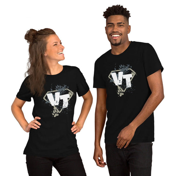 Vet tech superhero Unisex T-shirt Bella + Canvas 3001-Unisex Staple T-Shirt | Bella + Canvas 3001-I love Veterinary