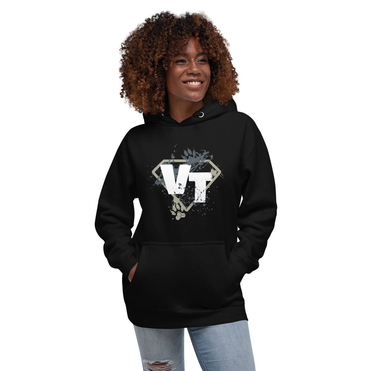 Vet tech superhero Unisex Premium Hoodie-Premium Unisex Hoodie-I love Veterinary