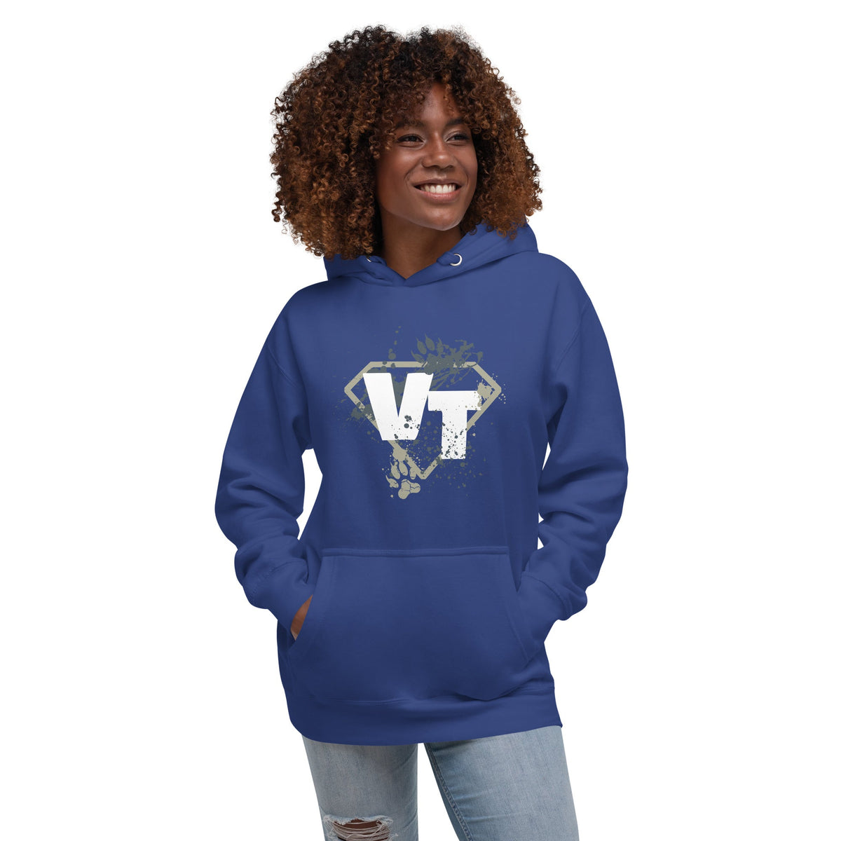 Vet tech superhero Unisex Premium Hoodie-Premium Unisex Hoodie-I love Veterinary