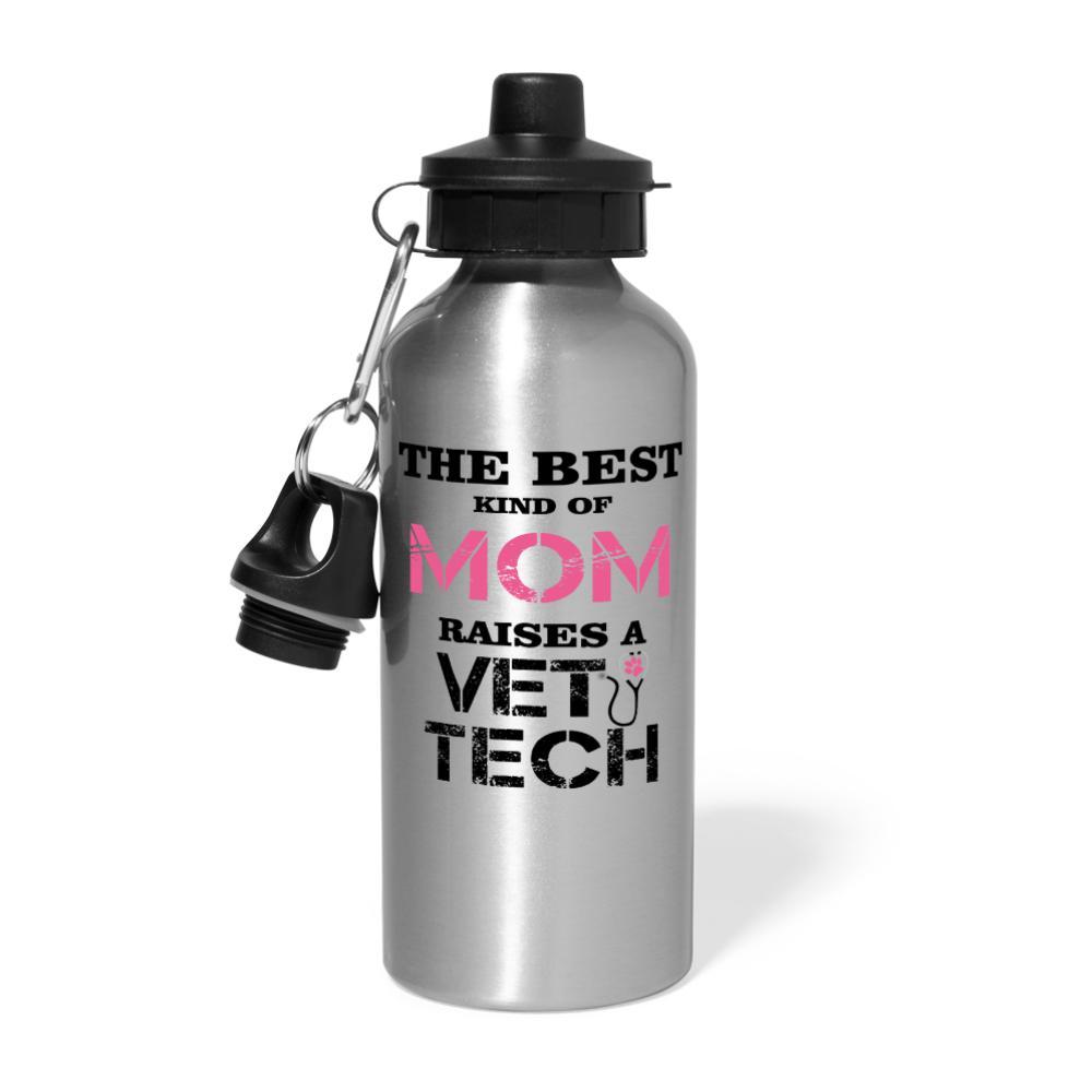 Vet Tech - The best kind of Mom raises a Vet Tech 20oz Water Bottle-Water Bottle | BestSub BLH1-2-I love Veterinary