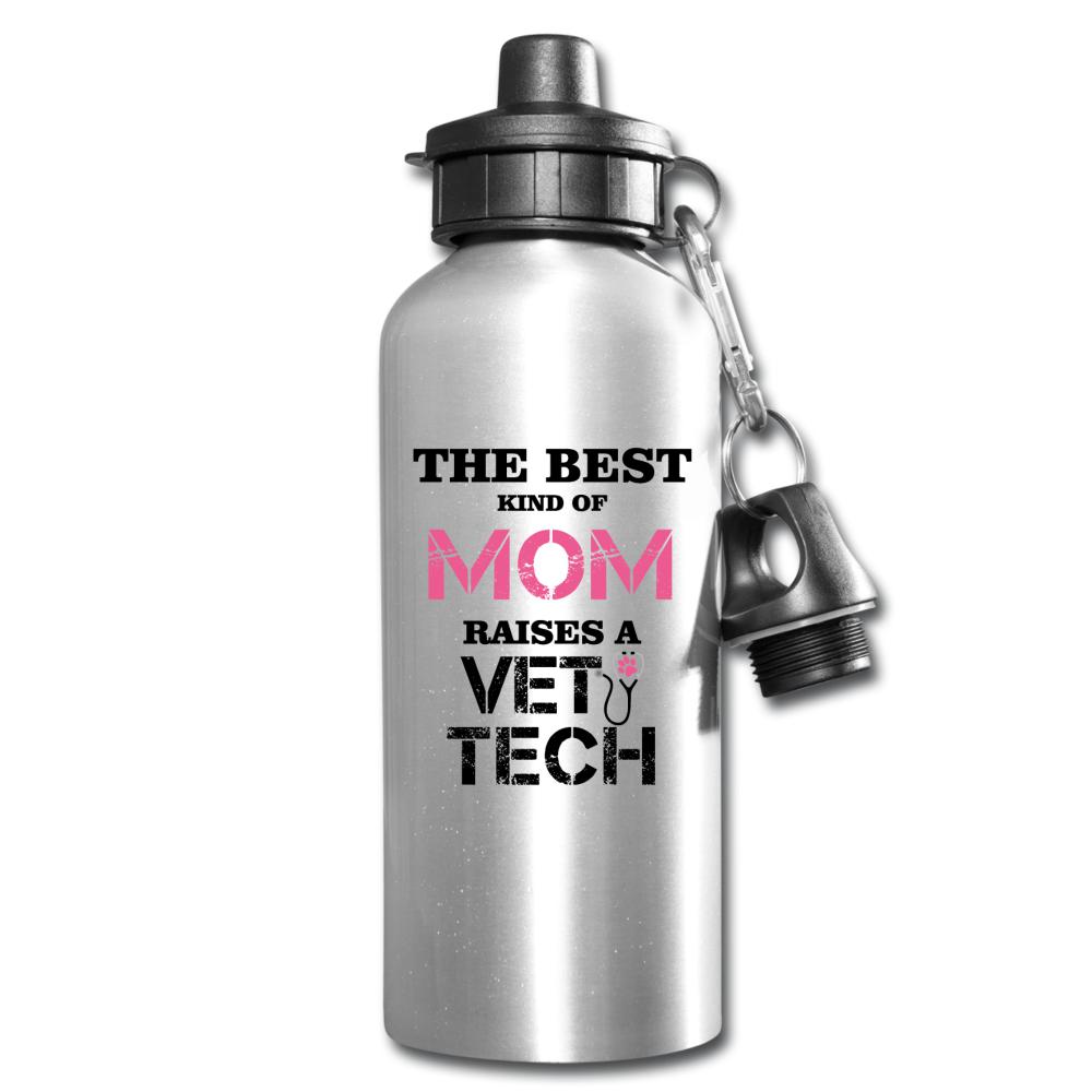 Vet Tech - The best kind of Mom raises a Vet Tech 20oz Water Bottle-Water Bottle | BestSub BLH1-2-I love Veterinary