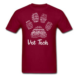 Vet Tech Unisex T-Shirt-Unisex Classic T-Shirt | Fruit of the Loom 3930-I love Veterinary