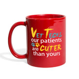 Vet Techs our patients are cuter than yours Full Color Mug-Full Color Mug | BestSub B11Q-I love Veterinary
