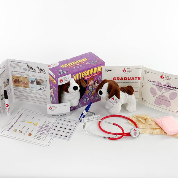 Veterinarian Activity Set - Dog - STEM Inspired Play Set Toy for Kids-I love Veterinary