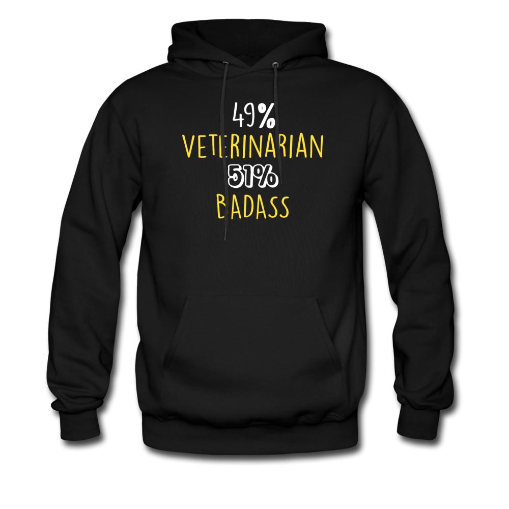 Veterinarian Badass Unisex Hoodie-Men's Hoodie | Hanes P170-I love Veterinary